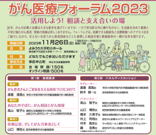 がん医療フォーラム2023